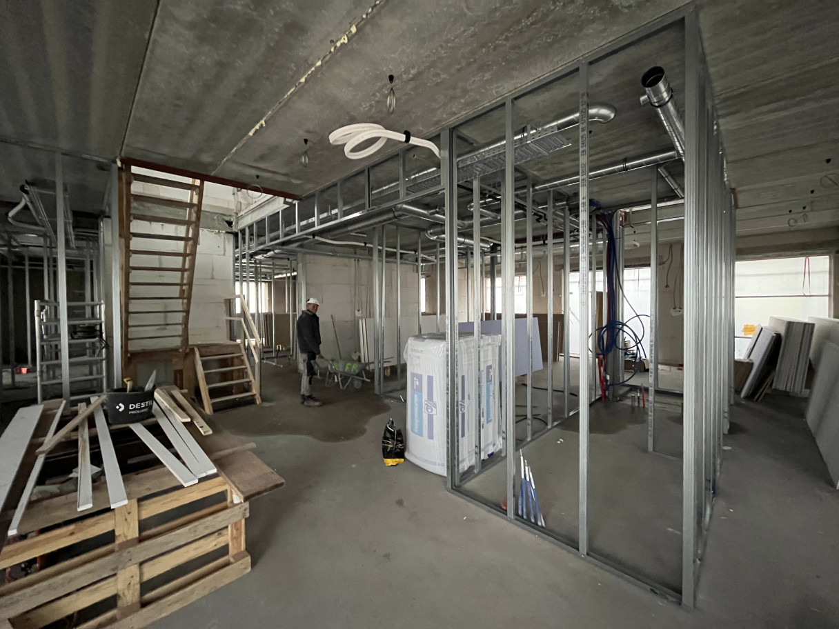 De binnenkant krijgt vorm!