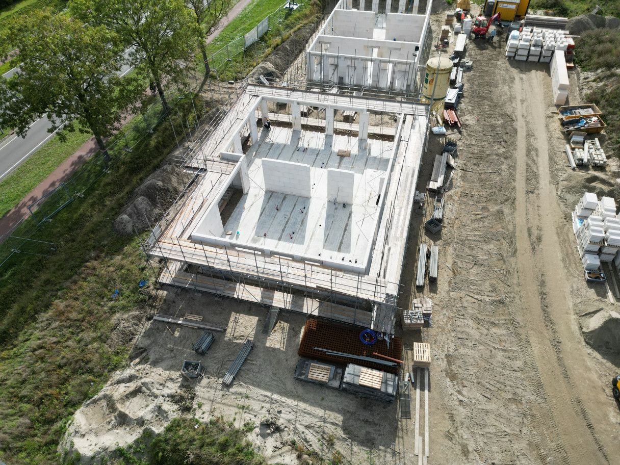 Morgen verdiepingsvloer